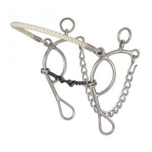 Kelly Silver Star 3-Piece Dogbone Mouth Rope Nose Combination