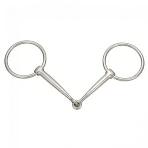 Kelly Silver Star Stainless Steel Ring Snaffle