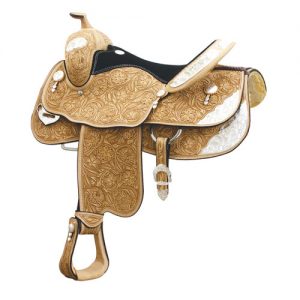 Hunt County Show Saddle by Billy Cook Saddlery